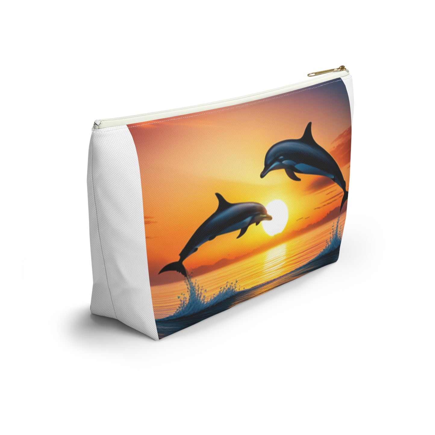 Accessory Pouch w T-bottom (Dolphins)