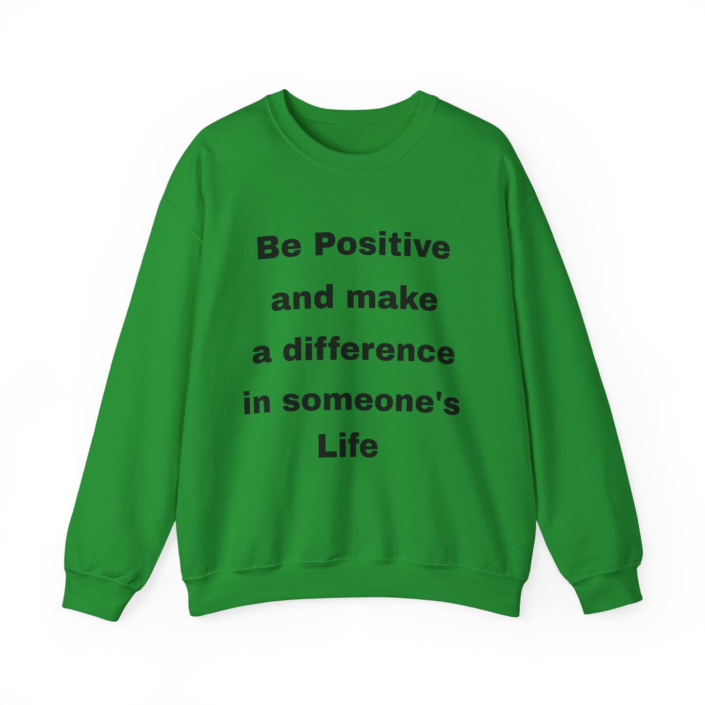 Unisex Heavy Blend™ Crewneck Sweatshirt (Be Positive)