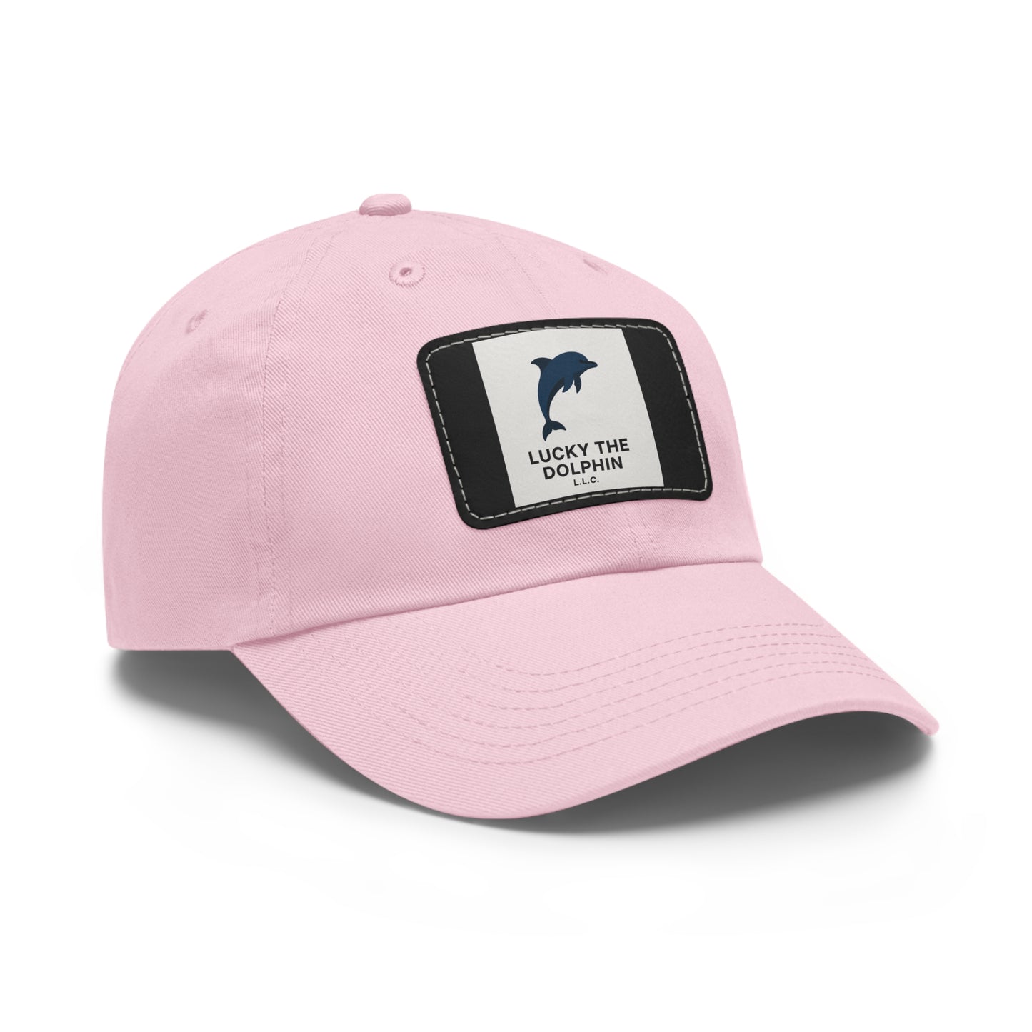 Lucky the Dolphin LLC Signature Logo Hat – Classic Comfort, Bold Style
