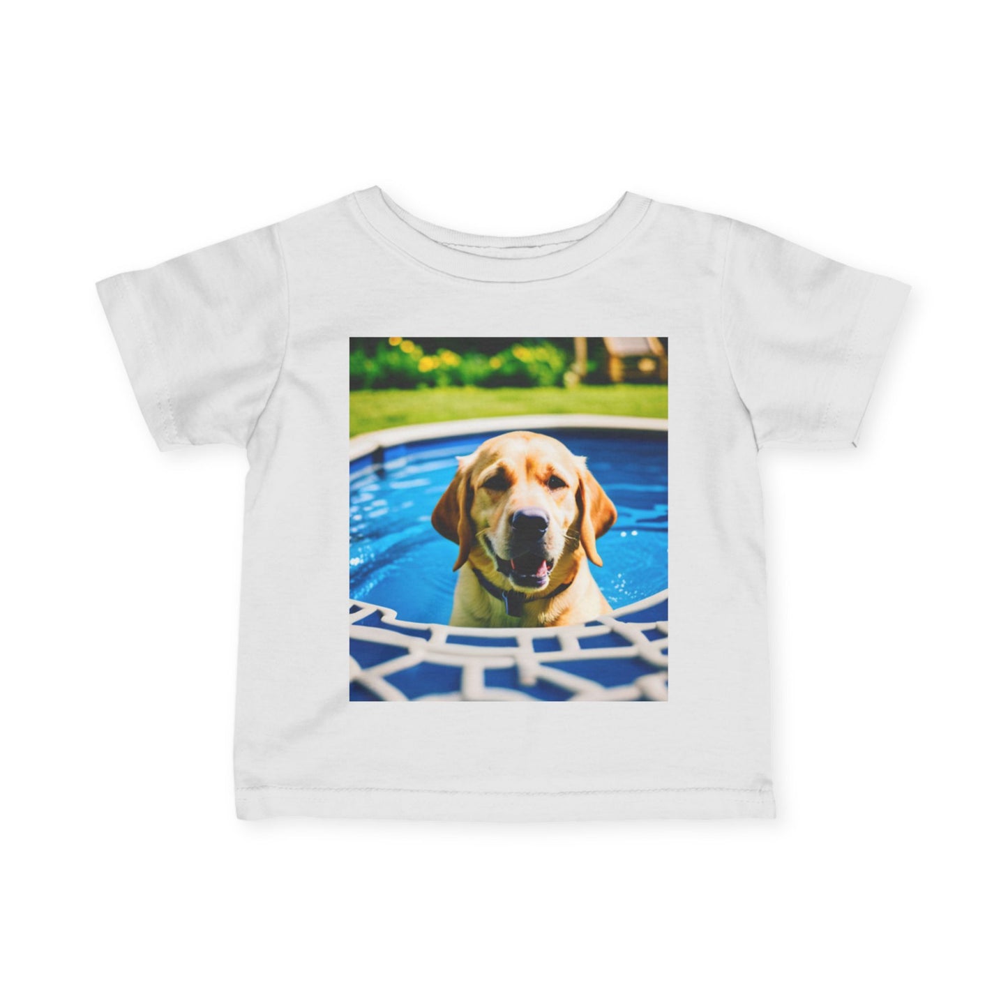 Infant Fine Jersey Tee (Yellow Lab)