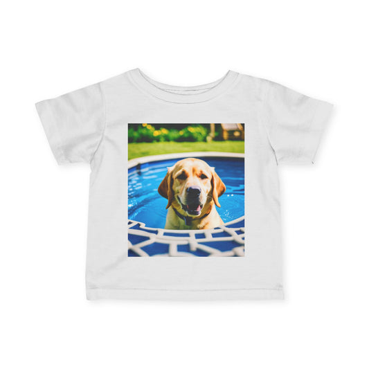 Infant Fine Jersey Tee (Yellow Lab)