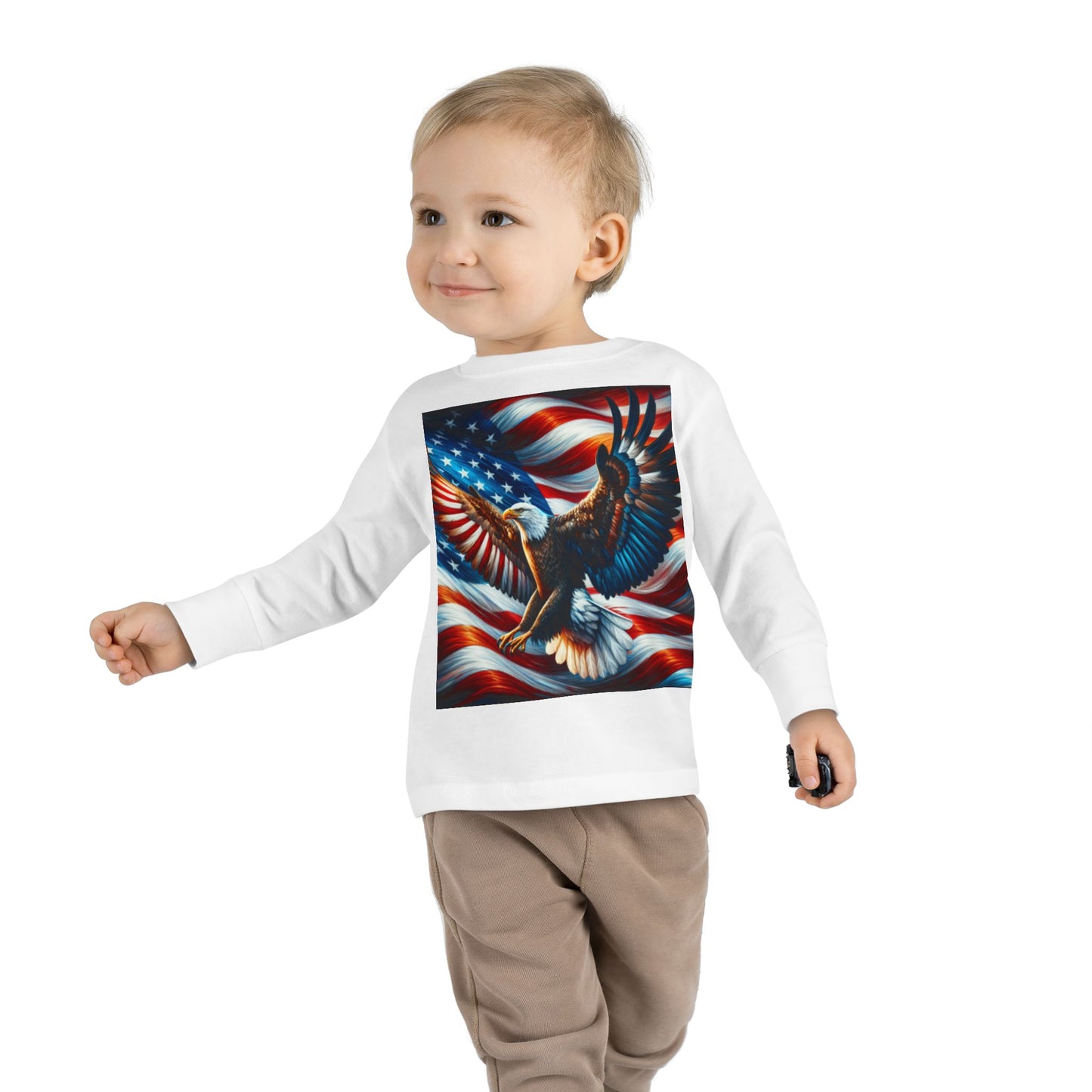 Toddler Long Sleeve Tee (Eagle)
