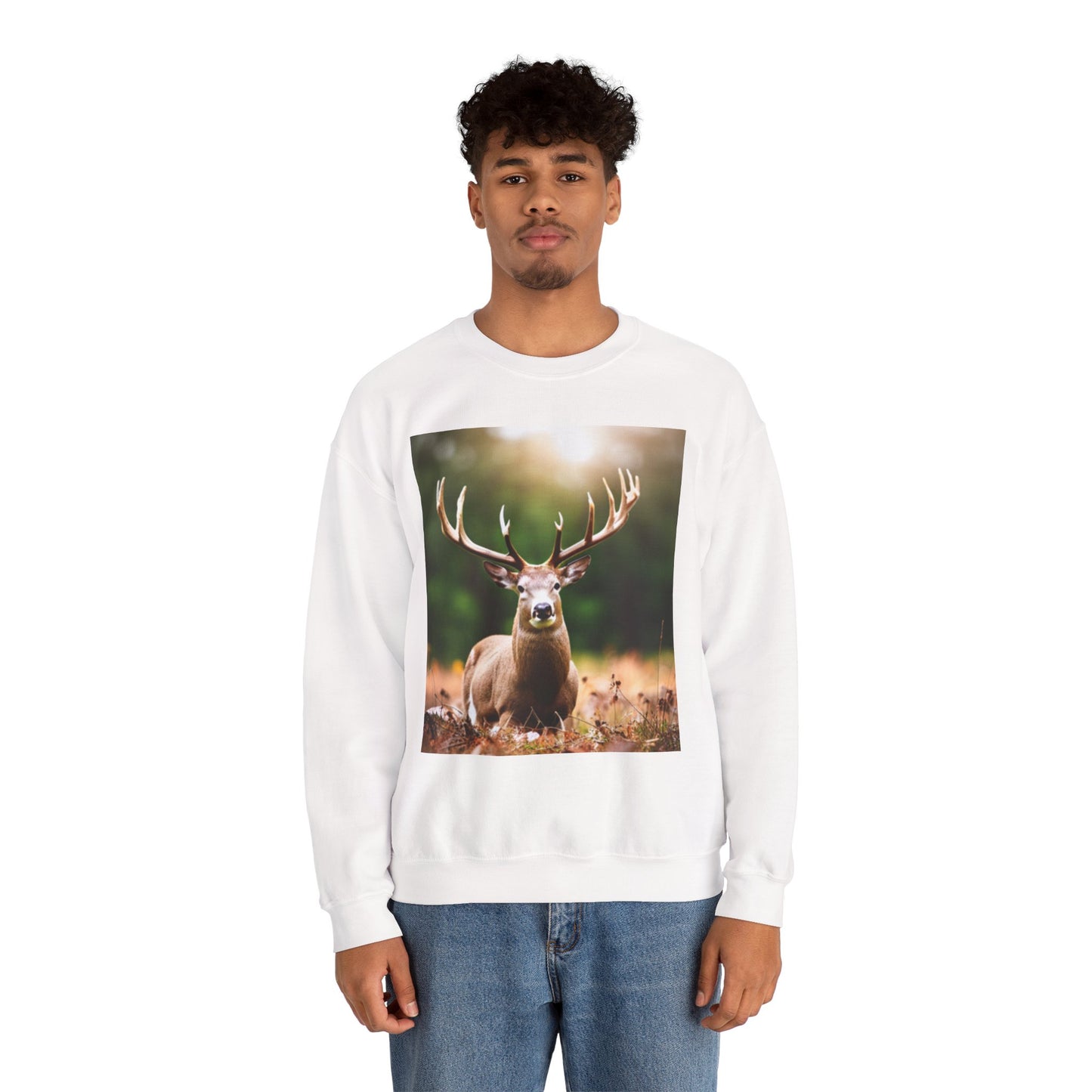 Unisex Heavy Blend™ Crewneck Sweatshirt (Deer)