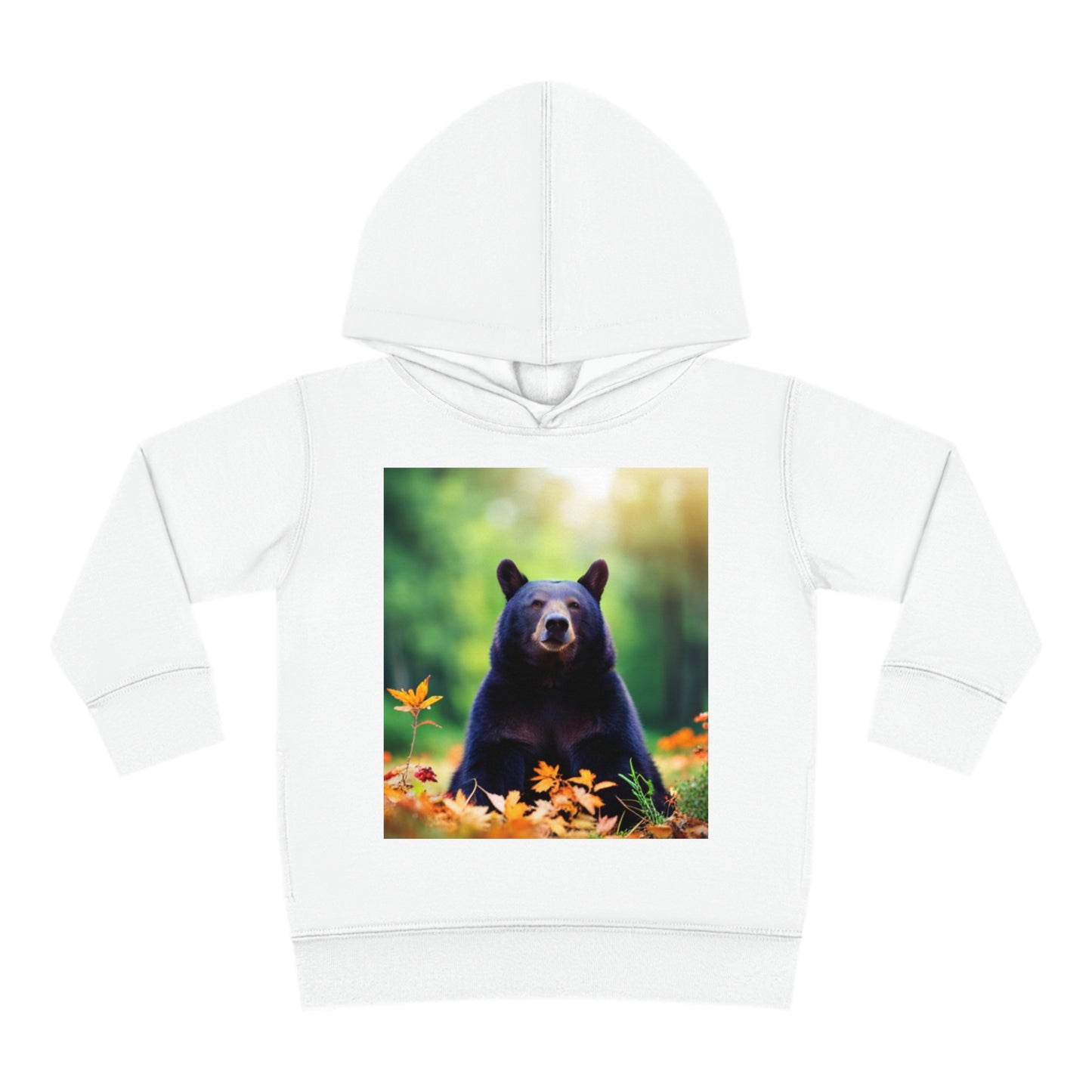 Toddler Pullover Fleece Hoodie (Bear)