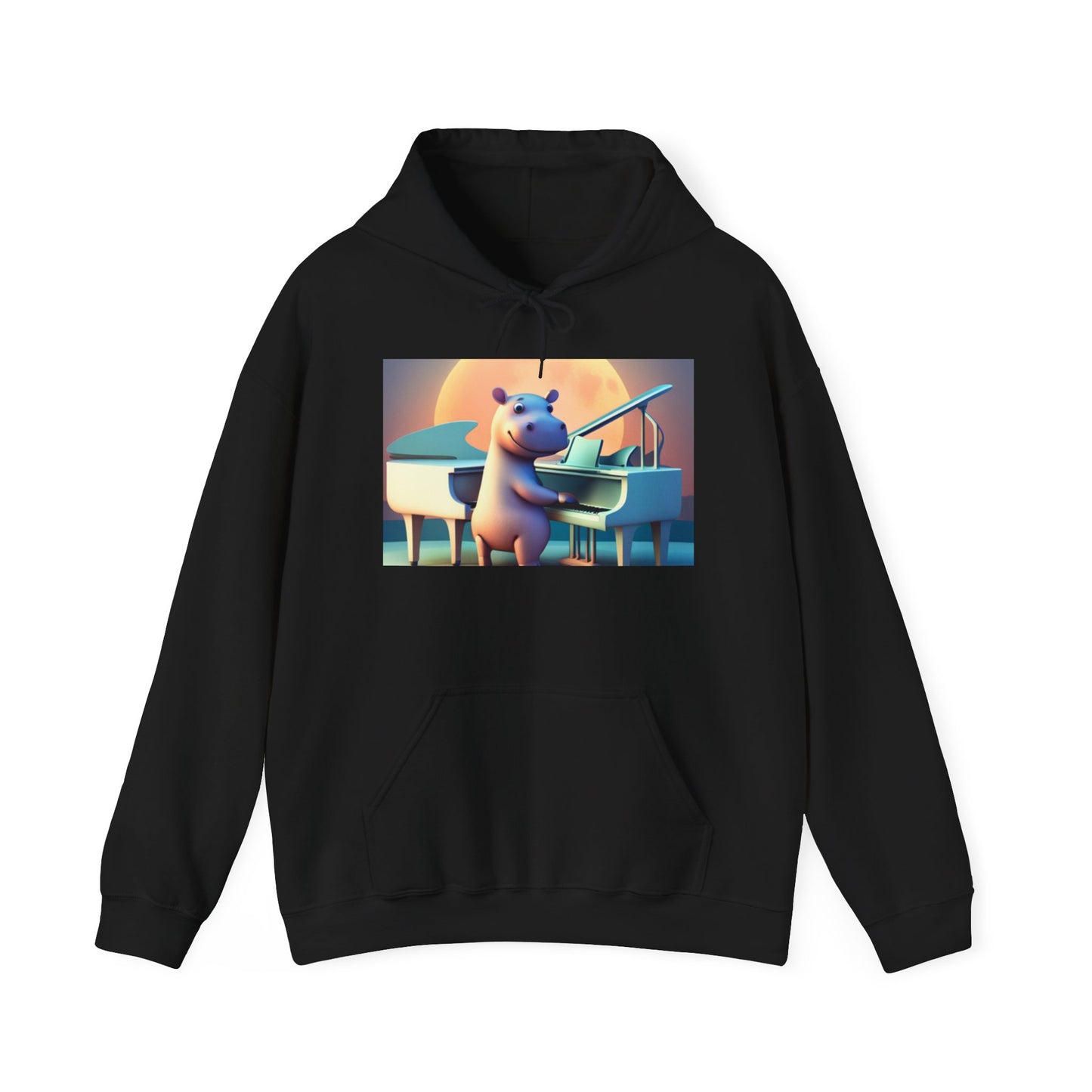 Unisex Heavy Blend™ Hooded Sweatshirt (Hippo)