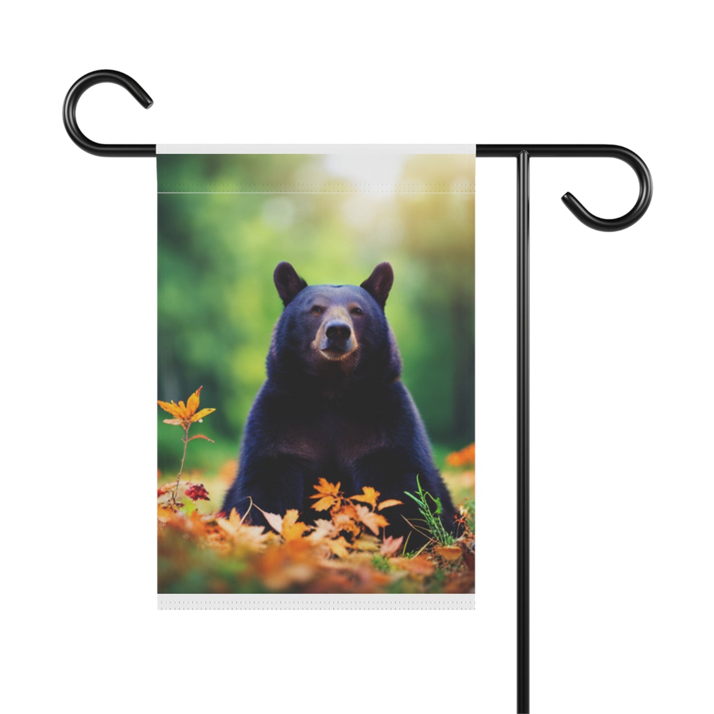Garden & House Banner (Black Bear)