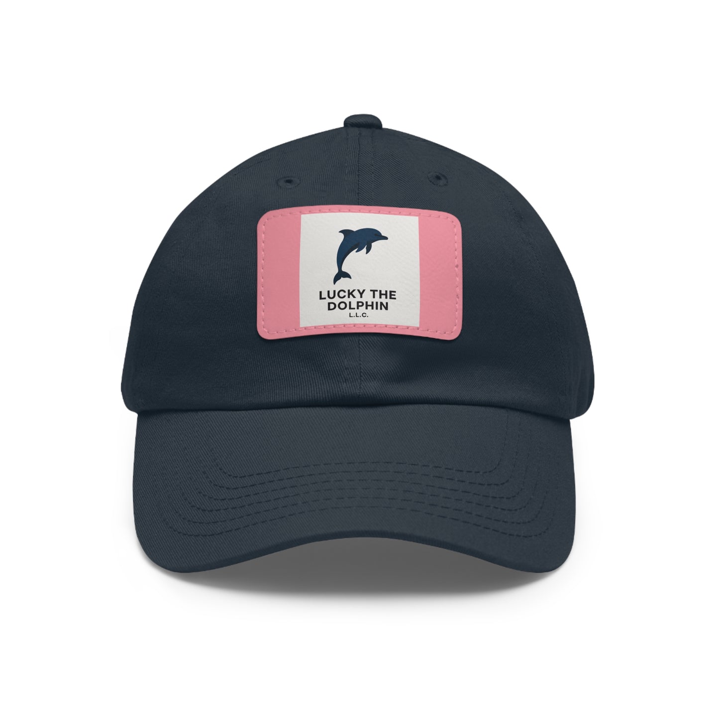 Lucky the Dolphin LLC Signature Logo Hat – Classic Comfort, Bold Style