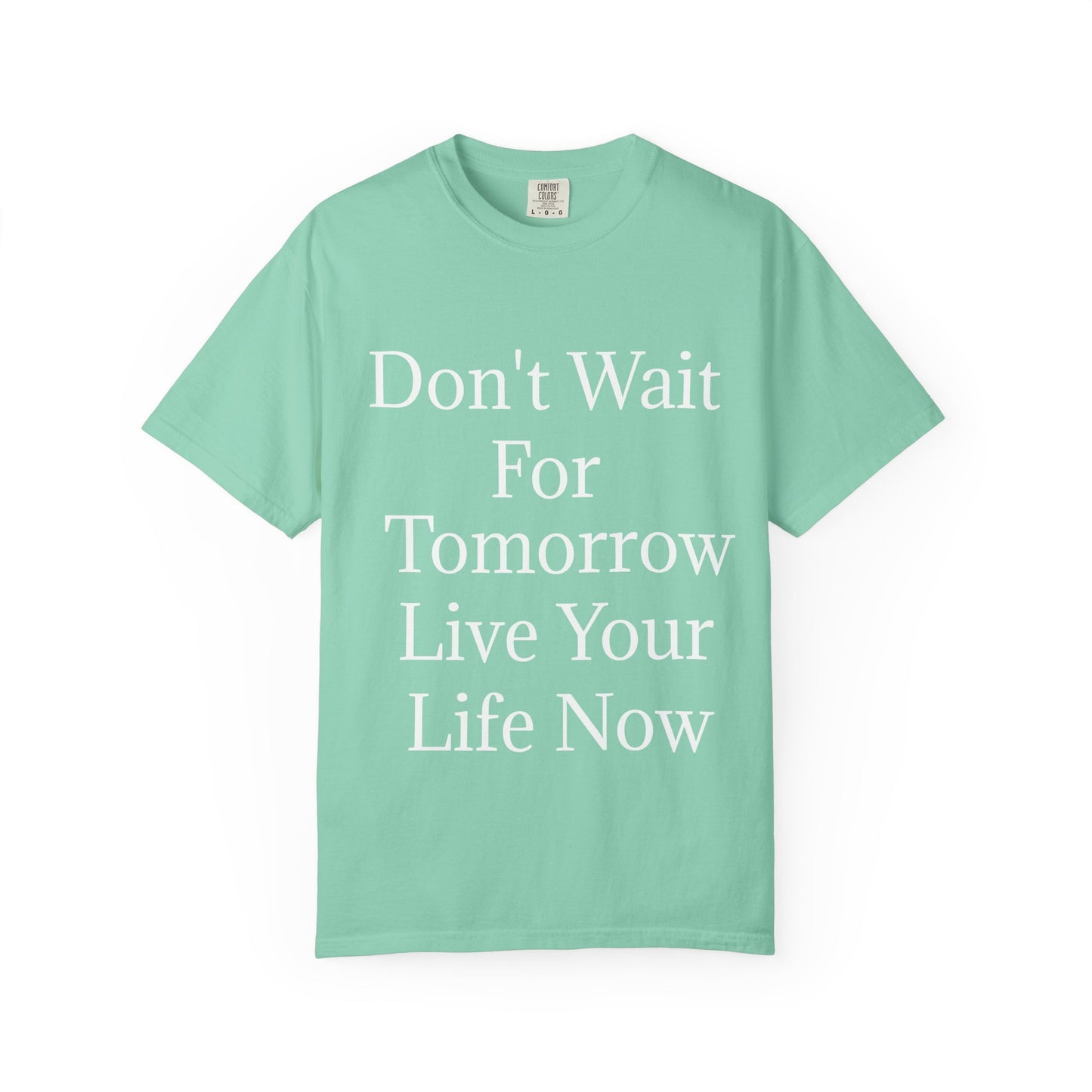 Unisex Garment-Dyed T-shirt (Don't Wait)