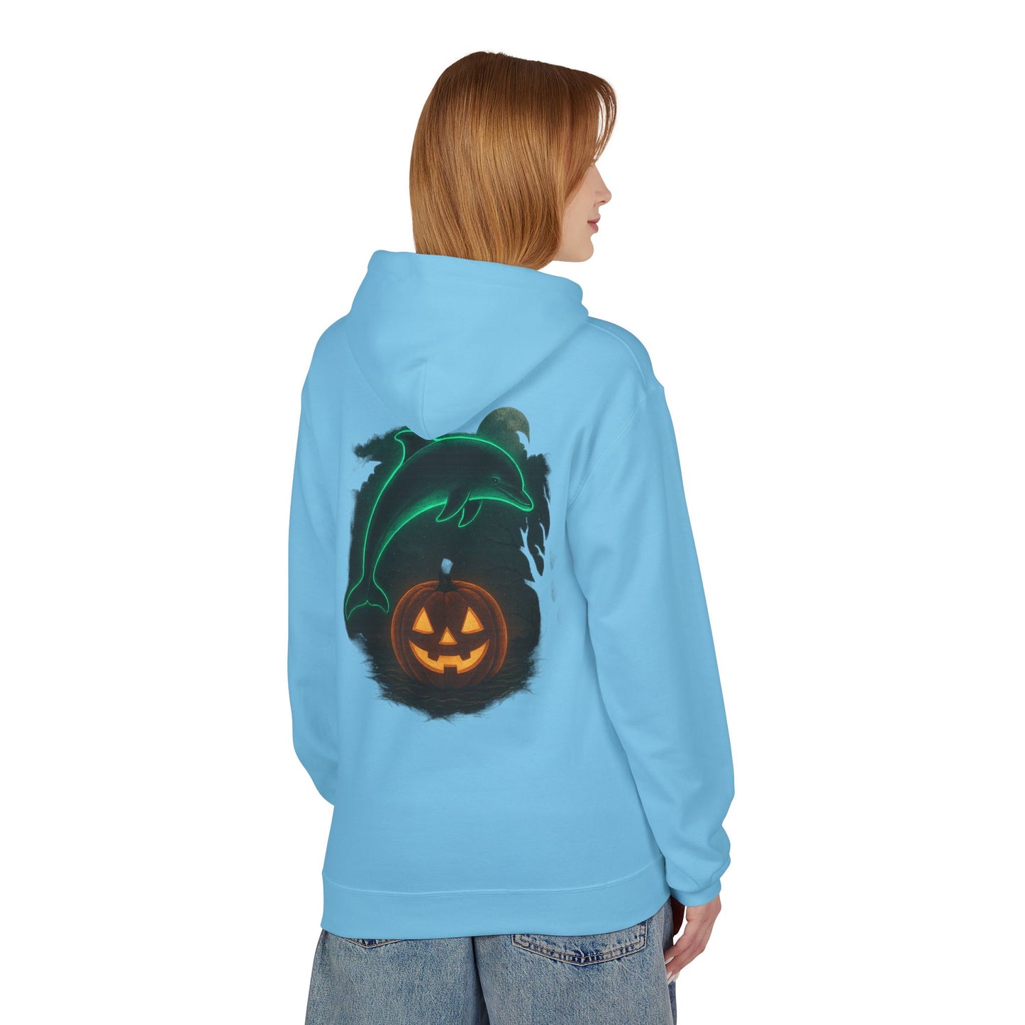🎃👻 Lucky the Dolphin Halloween Hoodie (Unisex) 👻🎃