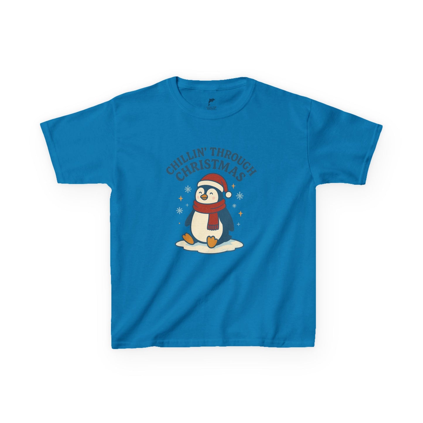 Chillin’ Through Christmas Penguin Kids Tee