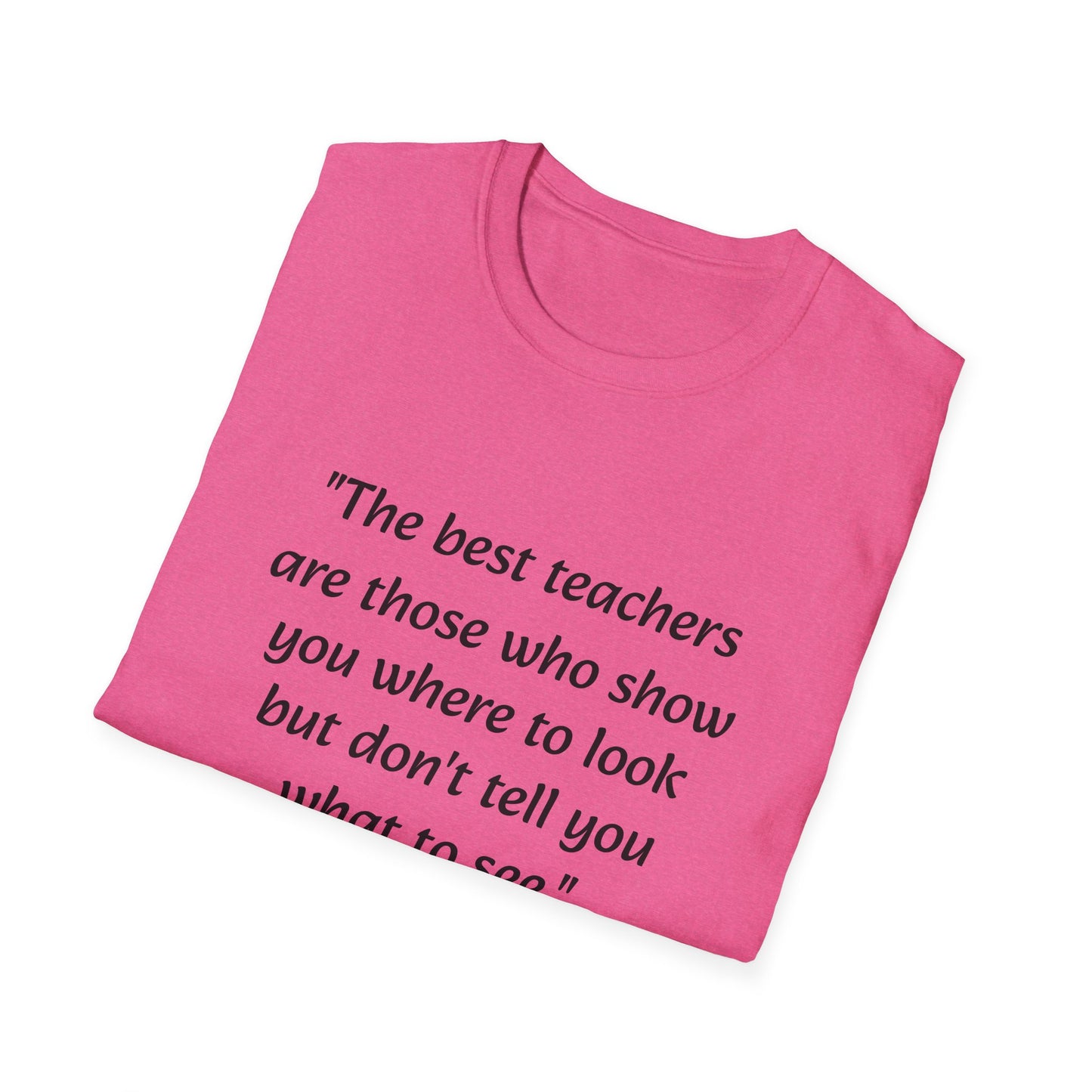 Unisex Softstyle T-Shirt (Best Teachers)