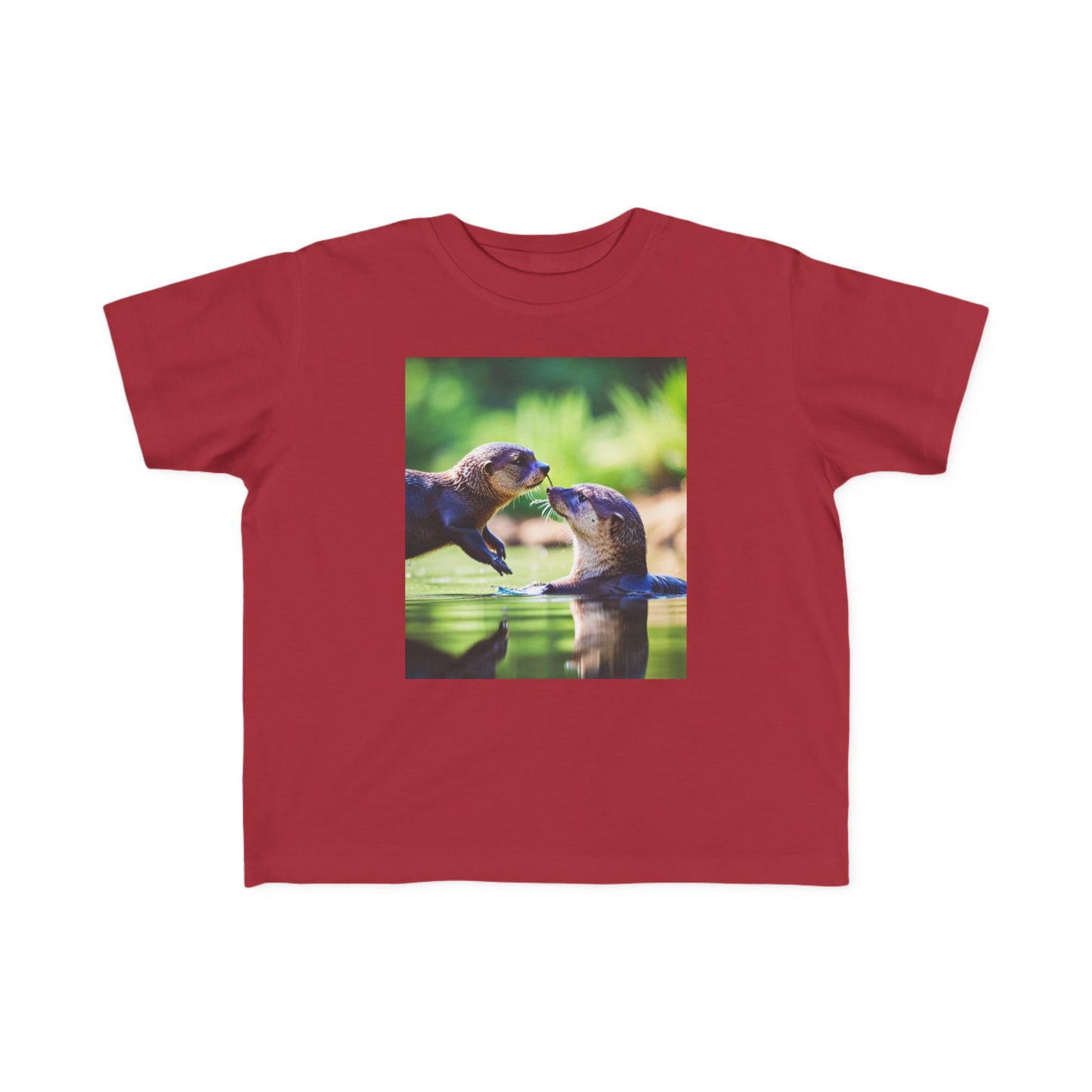 Toddler's Fine Jersey Tee (Otter)