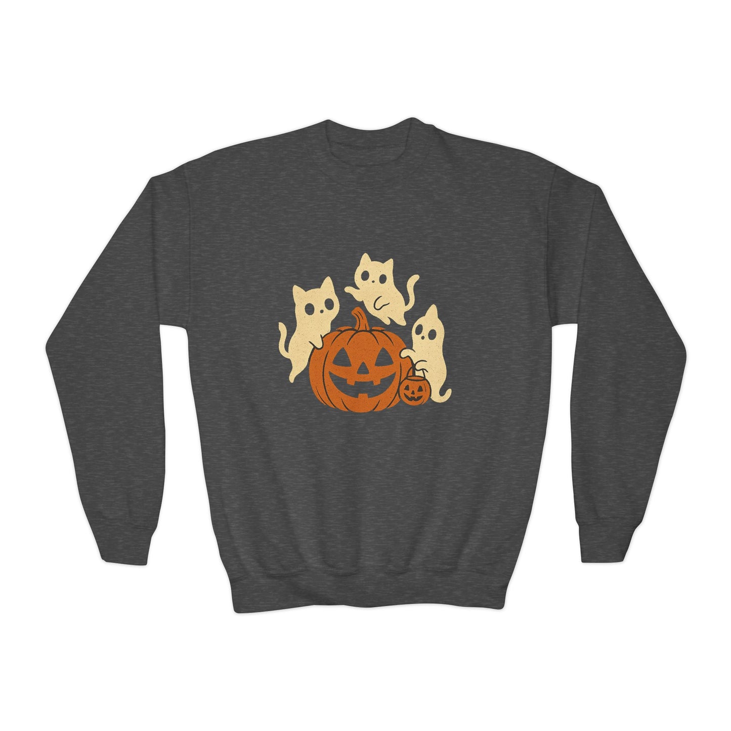 Haunted Kittens Youth Crewneck🐾👻