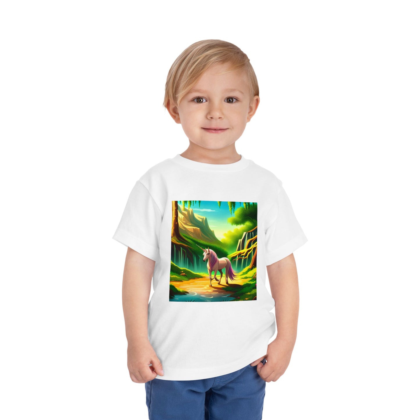 Toddler Short Sleeve Tee (Unicorn)