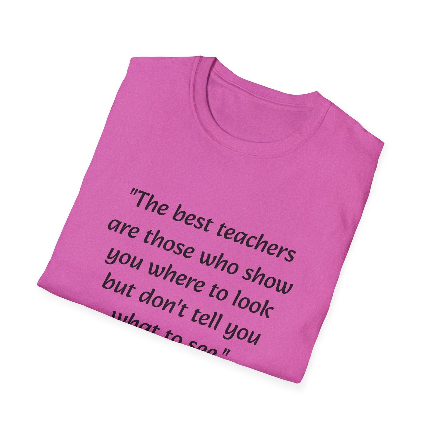 Unisex Softstyle T-Shirt (Best Teachers)