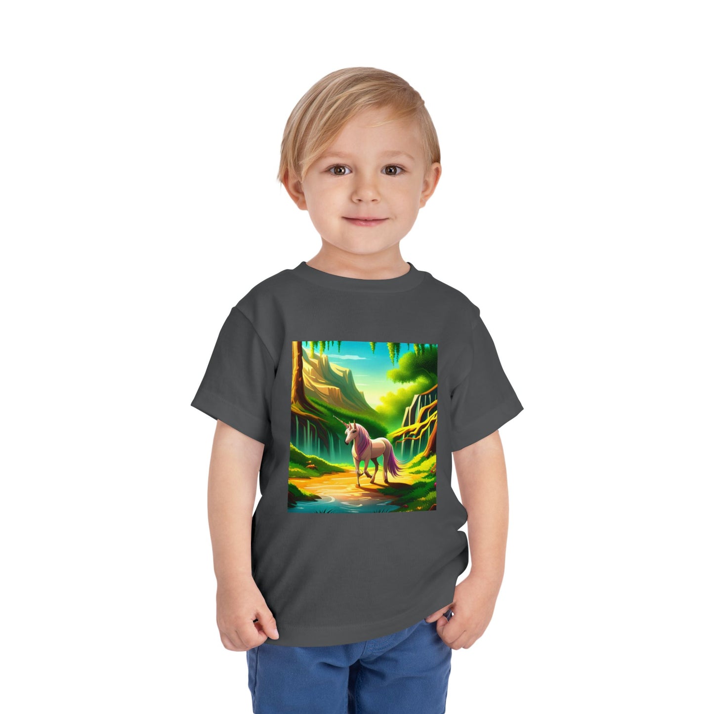 Toddler Short Sleeve Tee (Unicorn)