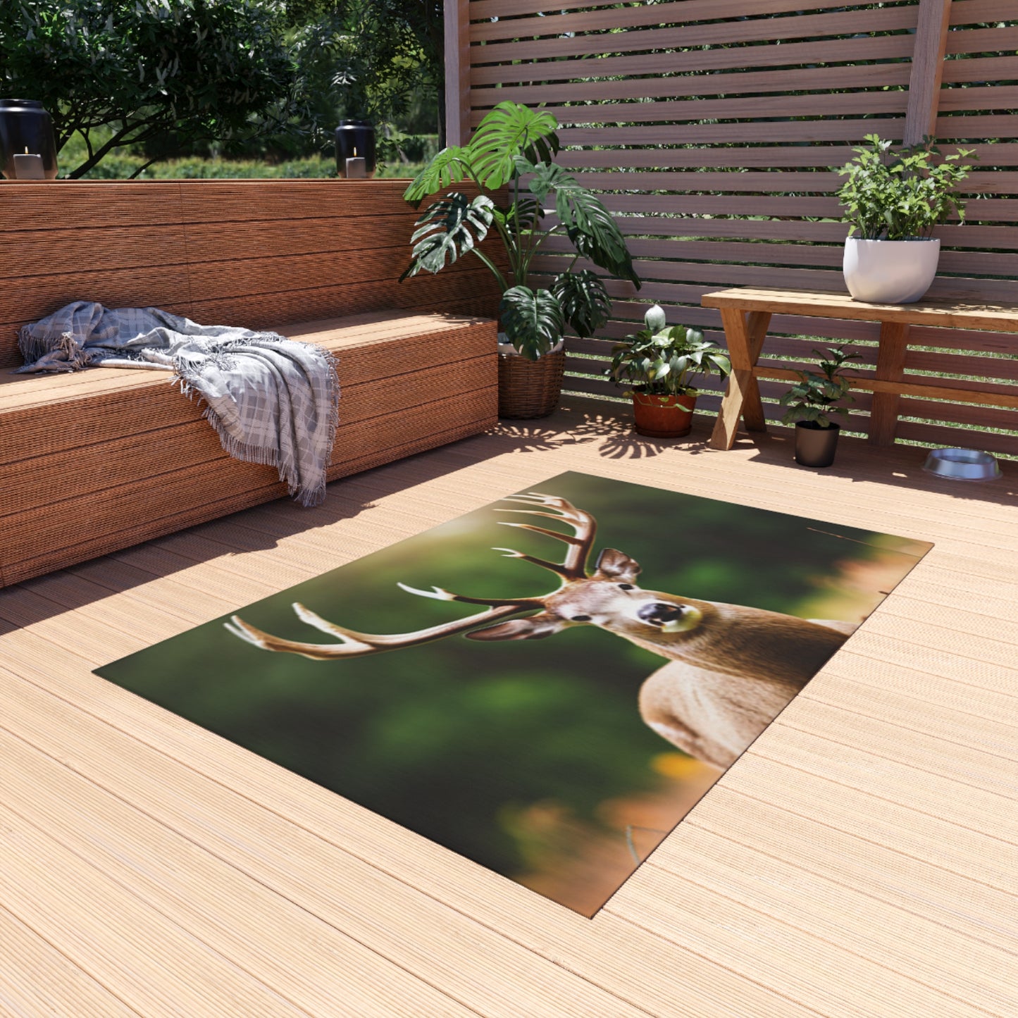 Outdoor Rug (Deer/Buck)