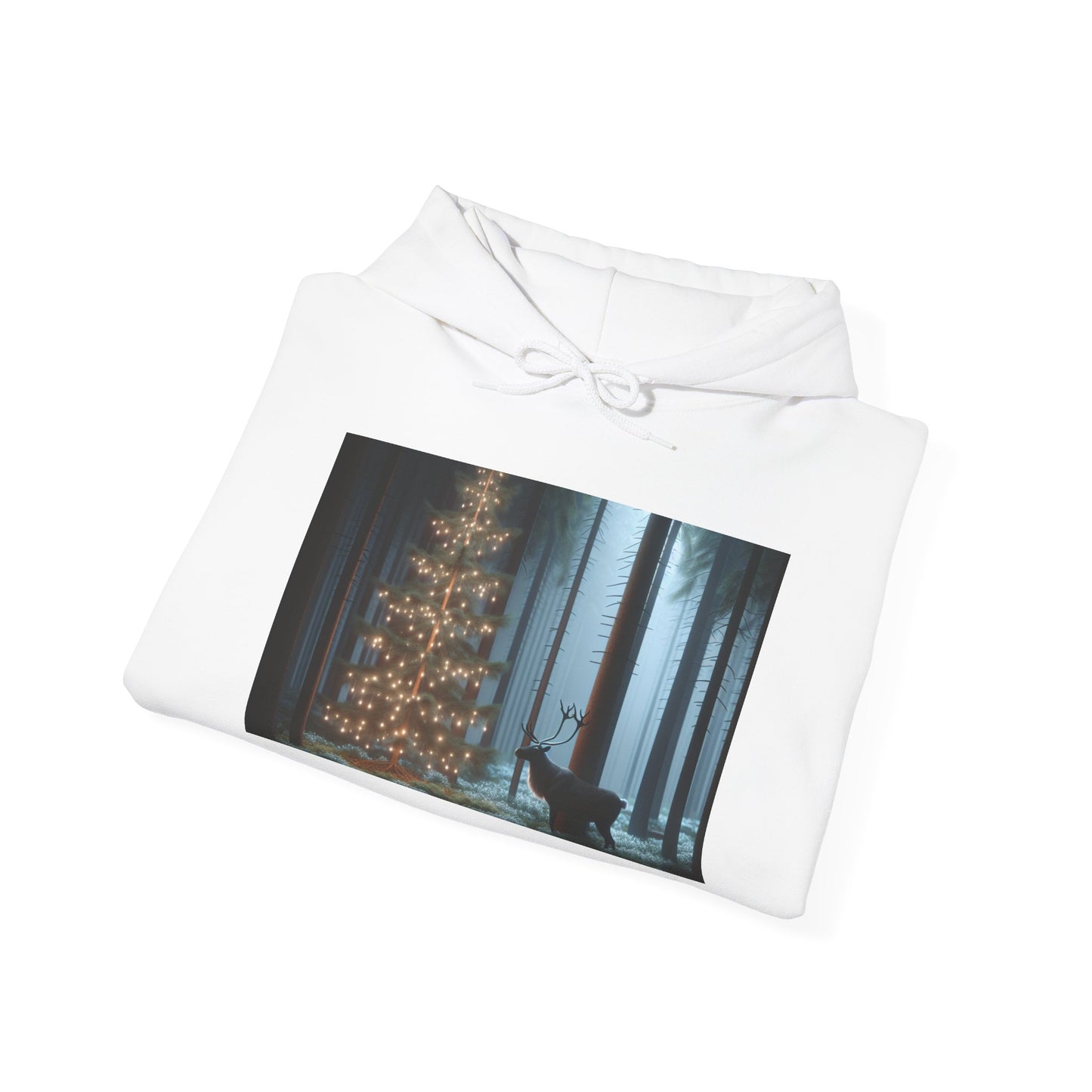 Unisex Heavy Blend™ Hooded Sweatshirt (Tree/Deer)