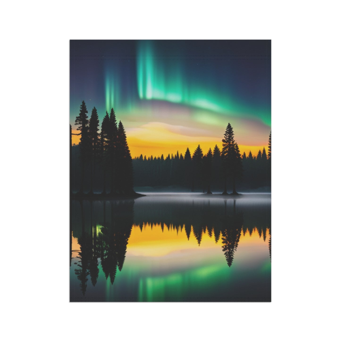 Garden & House Banner (Northern Lights)