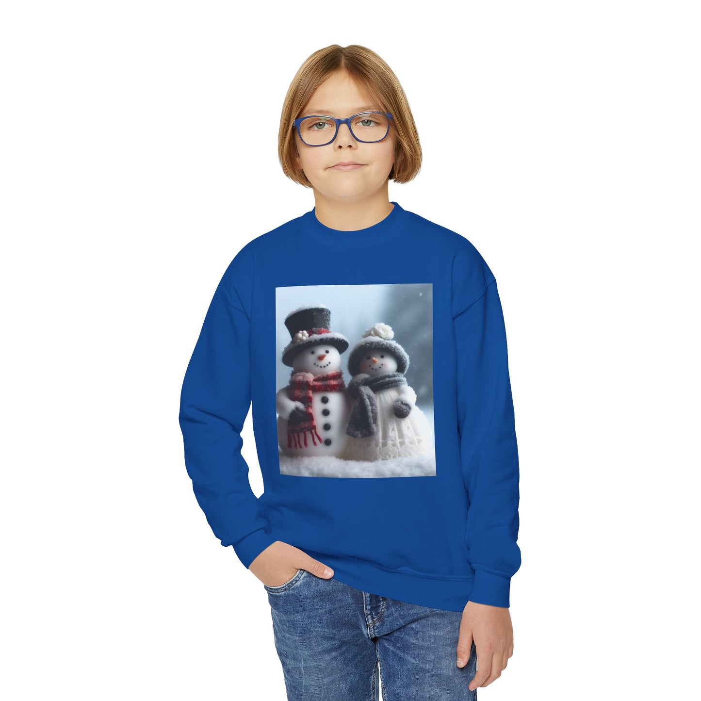Youth Crewneck Sweatshirt (Snow People)