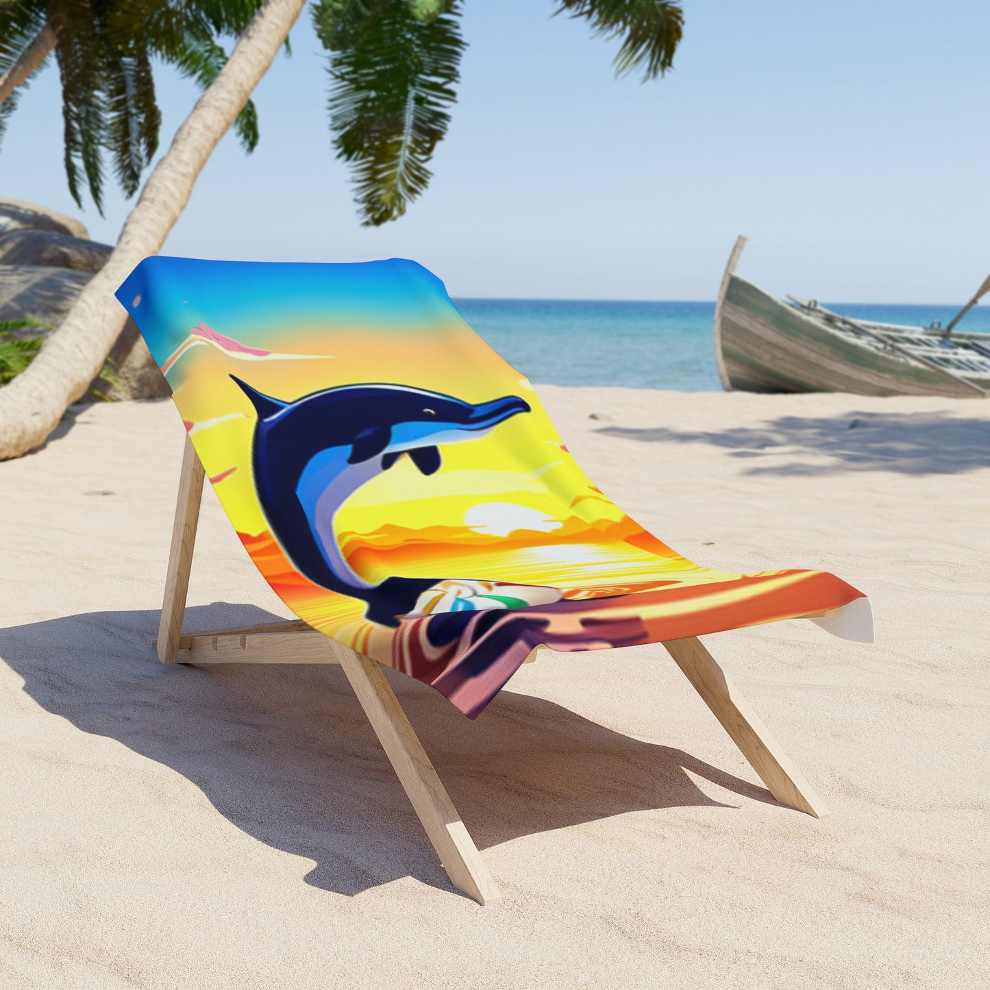 Beach Towel (Dolphin/Beach Ball)