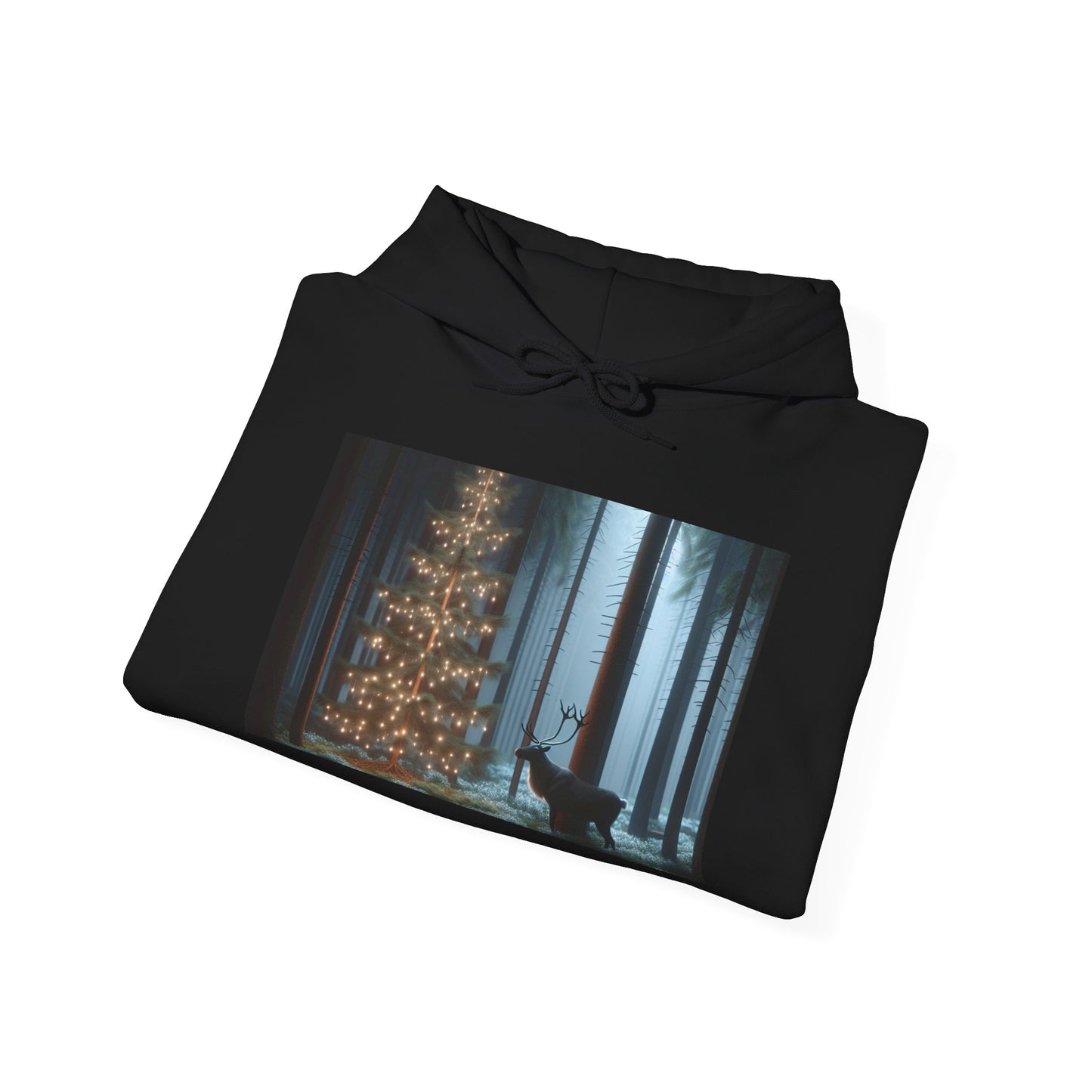 Unisex Heavy Blend™ Hooded Sweatshirt (Tree/Deer)