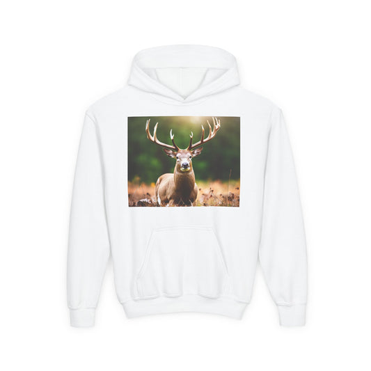 Youth Heavy Blend Hooded Sweatshirt (Deer)