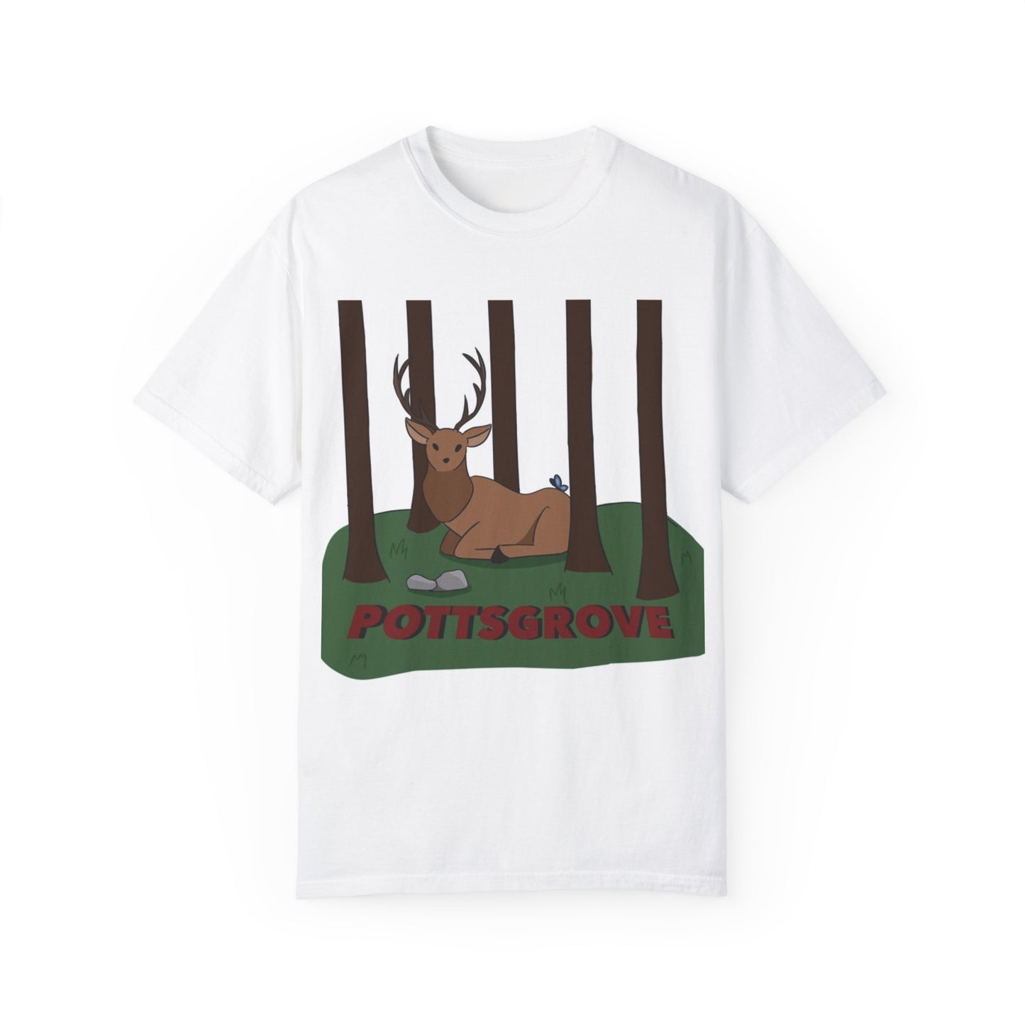 Pottsgrove Forest Scene Unisex T-Shirt - Nature Lovers Tee