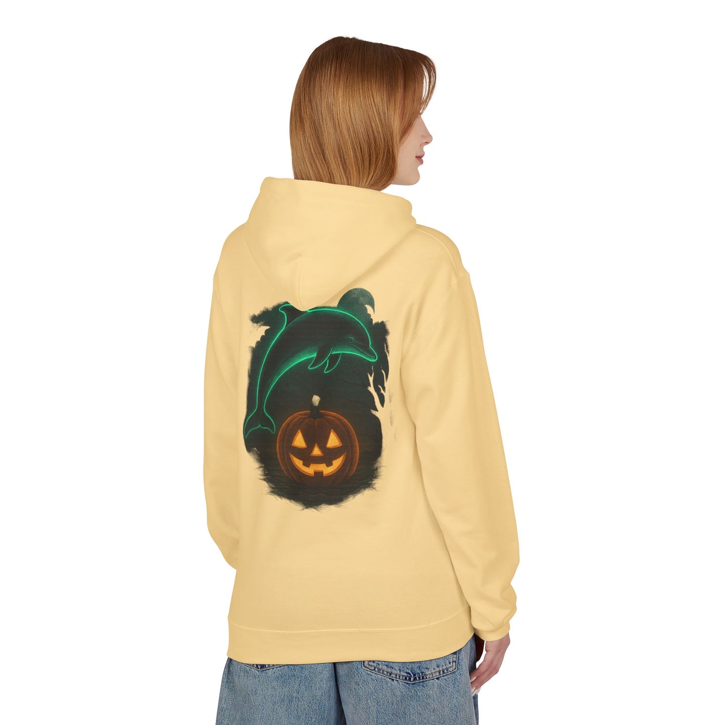 🎃👻 Lucky the Dolphin Halloween Hoodie (Unisex) 👻🎃
