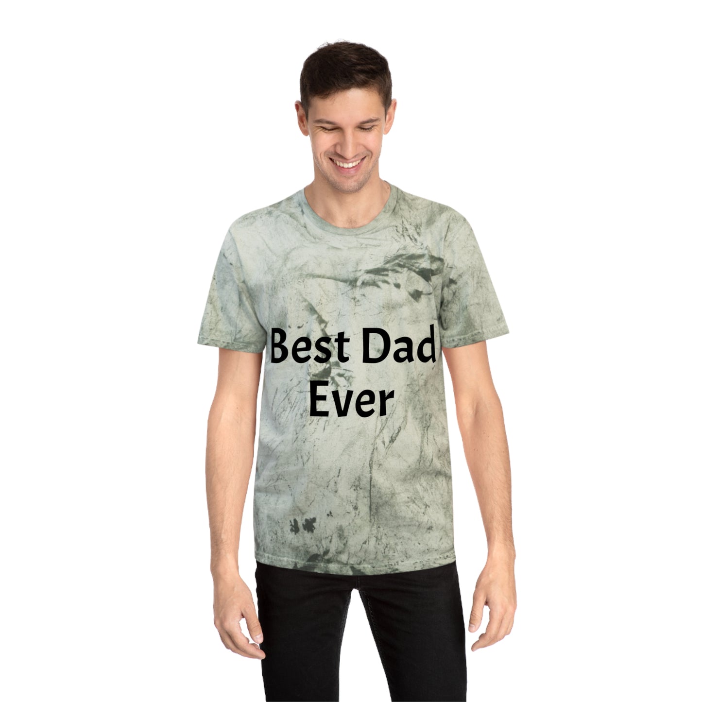 Unisex Color Blast T-Shirt (Best Dad)