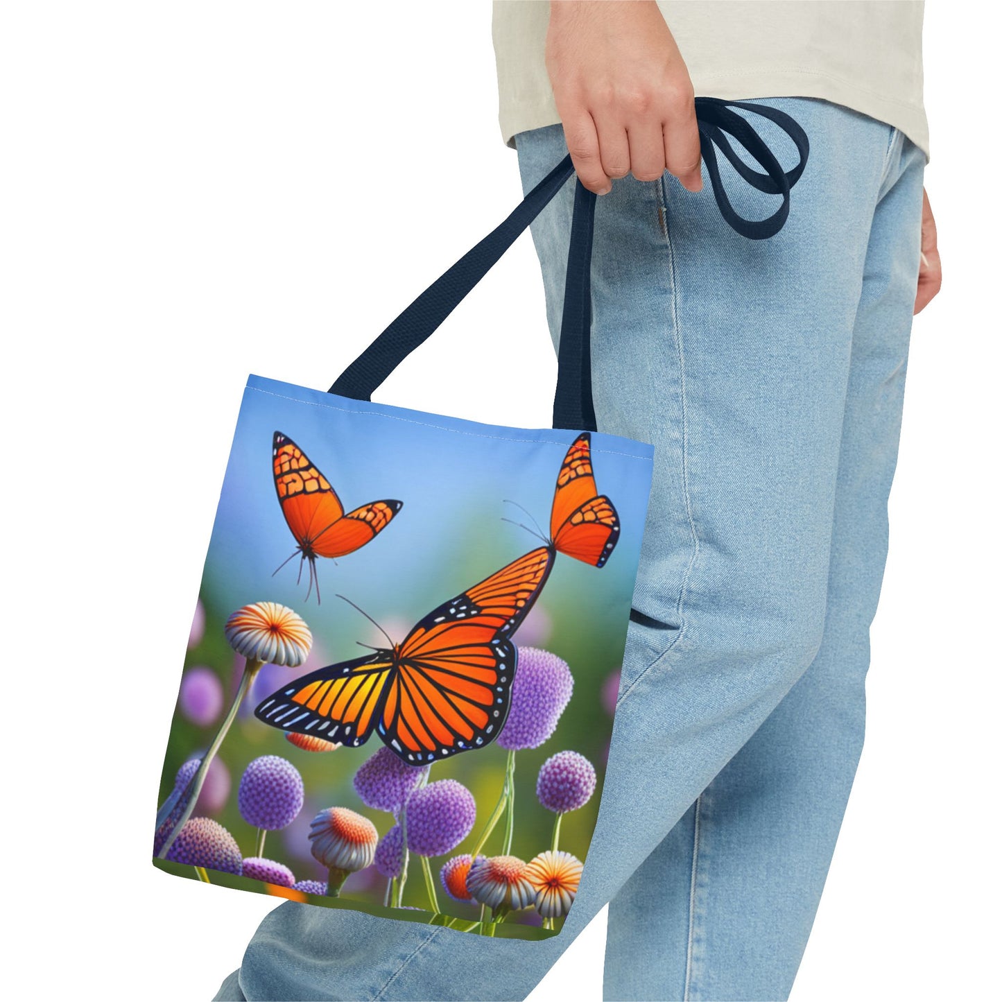 Tote Bag (AOP) (Butterflies)