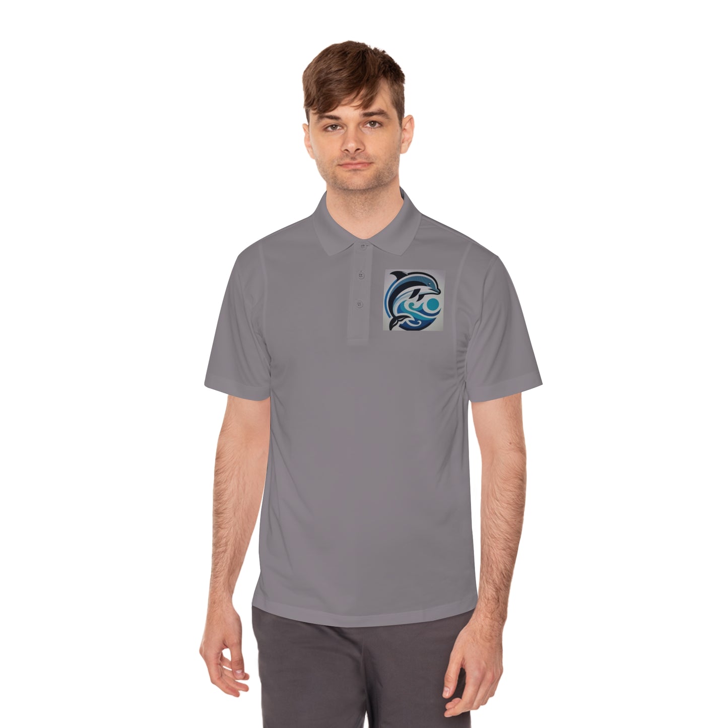 Men's Sport Polo Shirt (Dolphin)