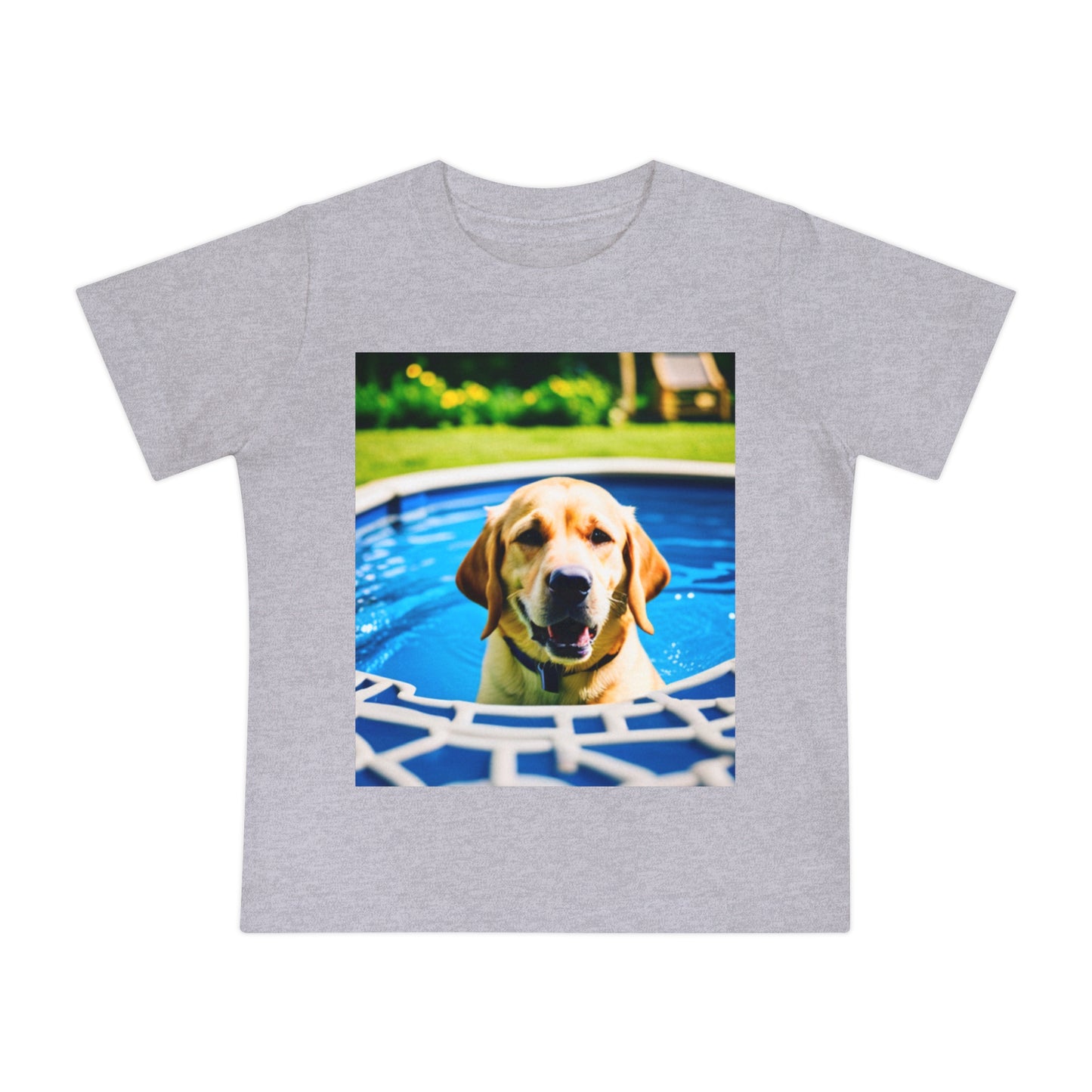 Baby Short Sleeve T-Shirt (Yellow Lab)