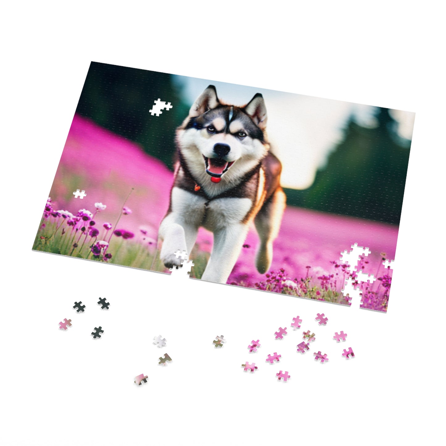 Jigsaw Puzzle (30, 110, 252, 500, and 1000-Piece) (Husky)