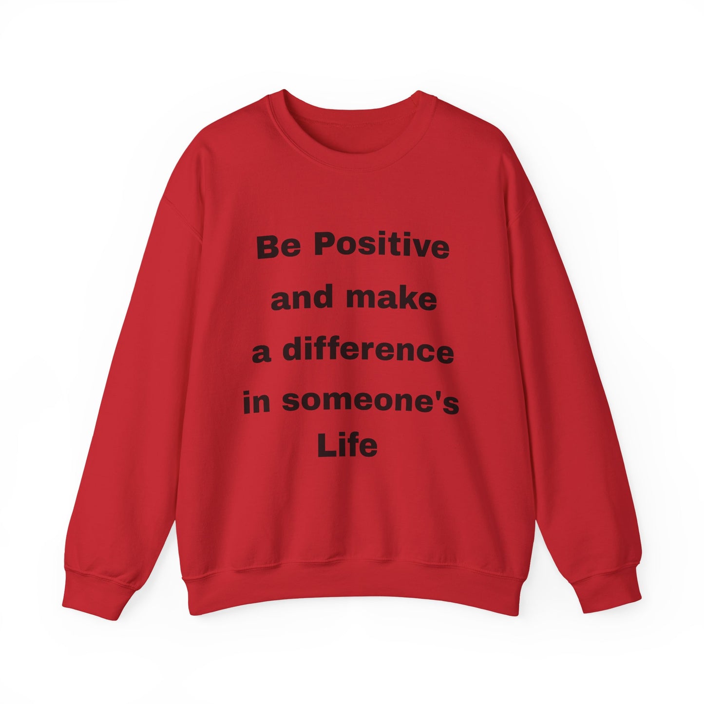 Unisex Heavy Blend™ Crewneck Sweatshirt (Be Positive)