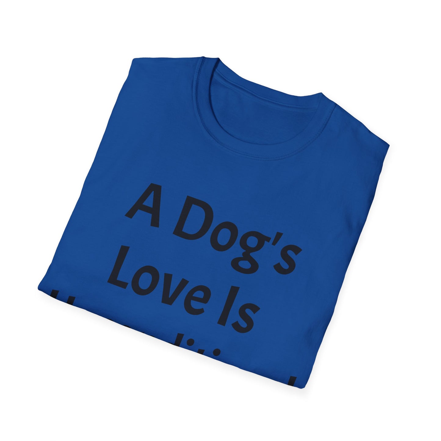 Unisex Softstyle T-Shirt (Dog's Love)