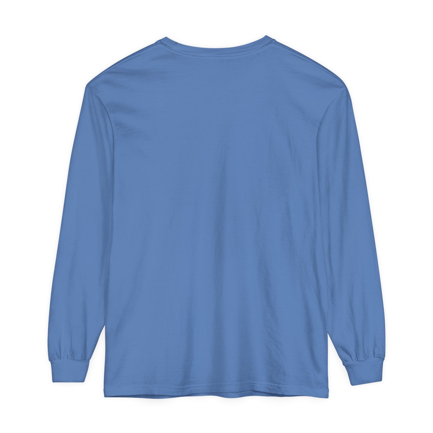 Unisex Garment-dyed Long Sleeve T-Shirt (Deer)