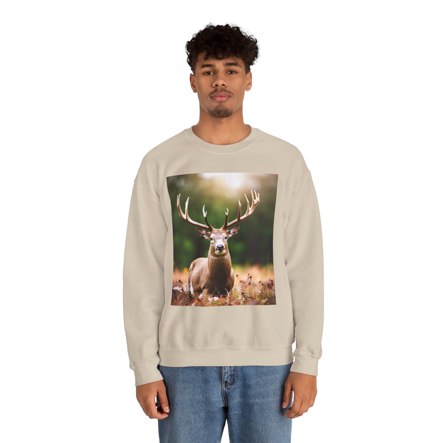 Unisex Heavy Blend™ Crewneck Sweatshirt (Deer)