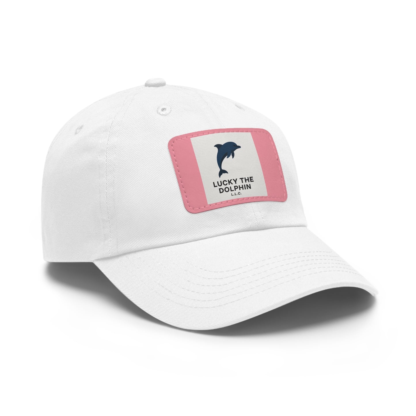 Lucky the Dolphin LLC Signature Logo Hat – Classic Comfort, Bold Style