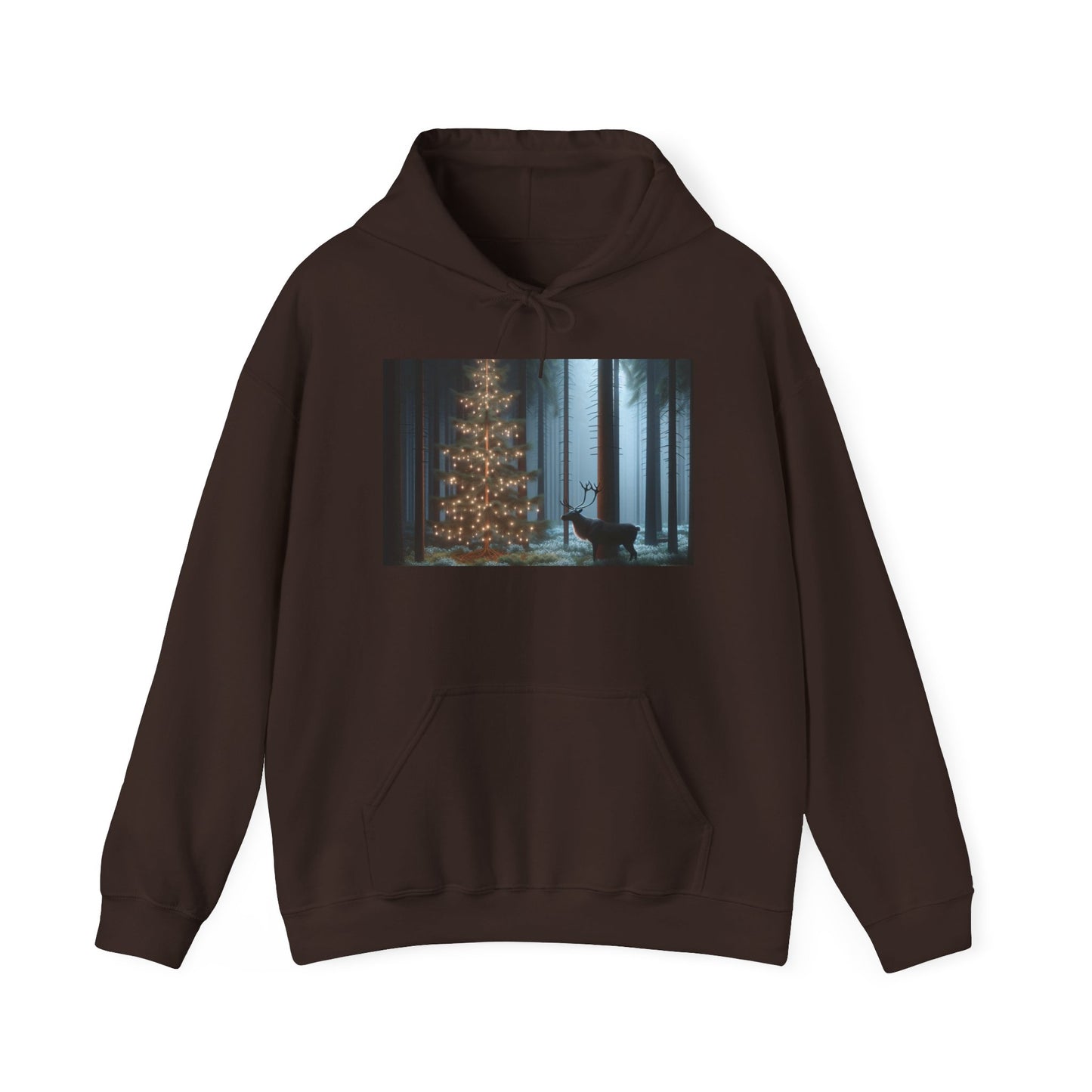 Unisex Heavy Blend™ Hooded Sweatshirt (Tree/Deer)