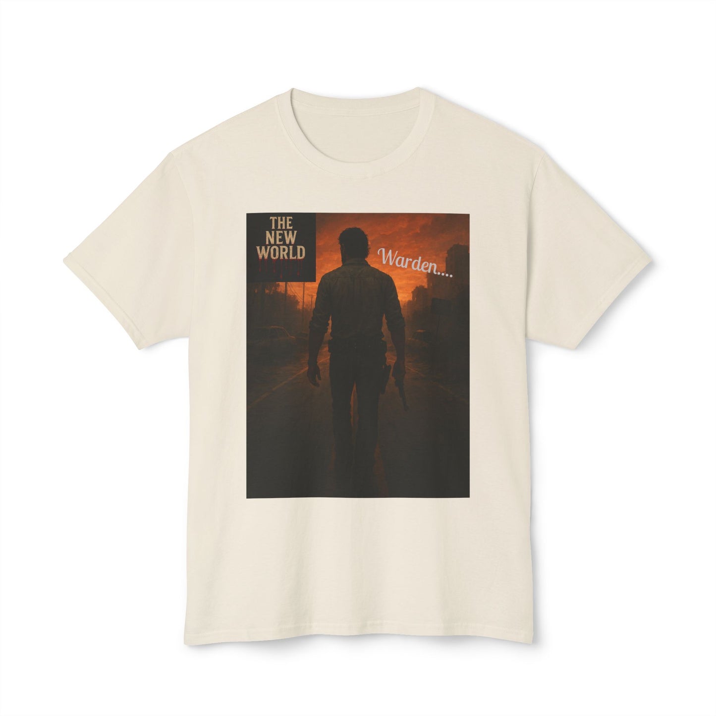 Lone Warden – Code of the New World Tee