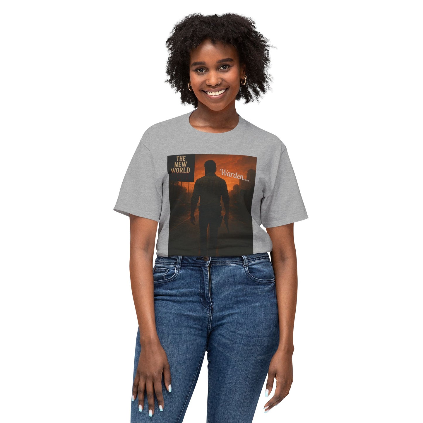 Lone Warden – Code of the New World Tee