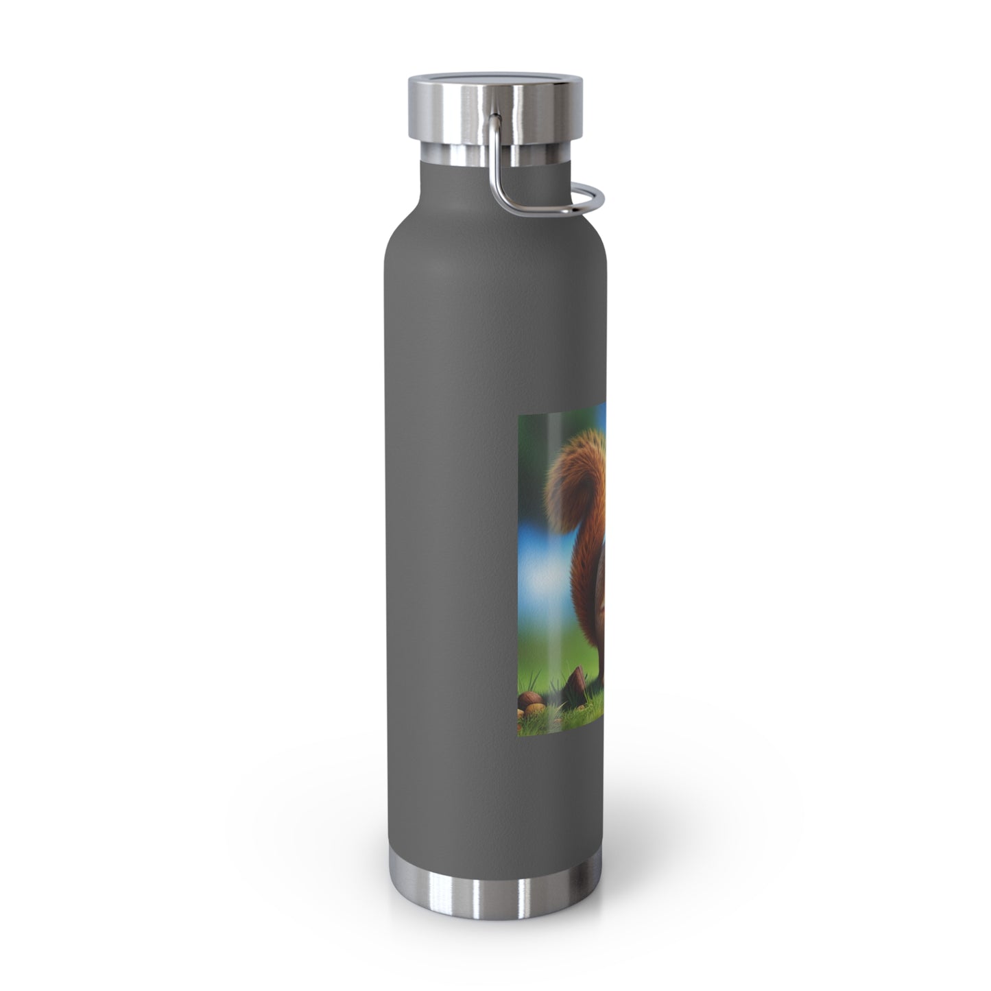 Copper Vacuum Insulated Bottle, 22oz (Squirrel)