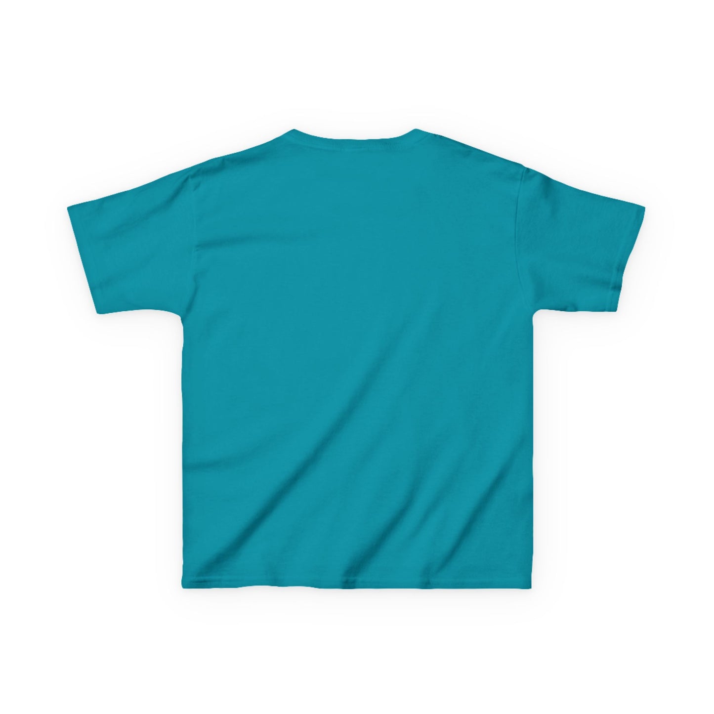 Kids Heavy Cotton™ Tee - Colorful Hot Air Balloon Adventure Tee for Young Explorers