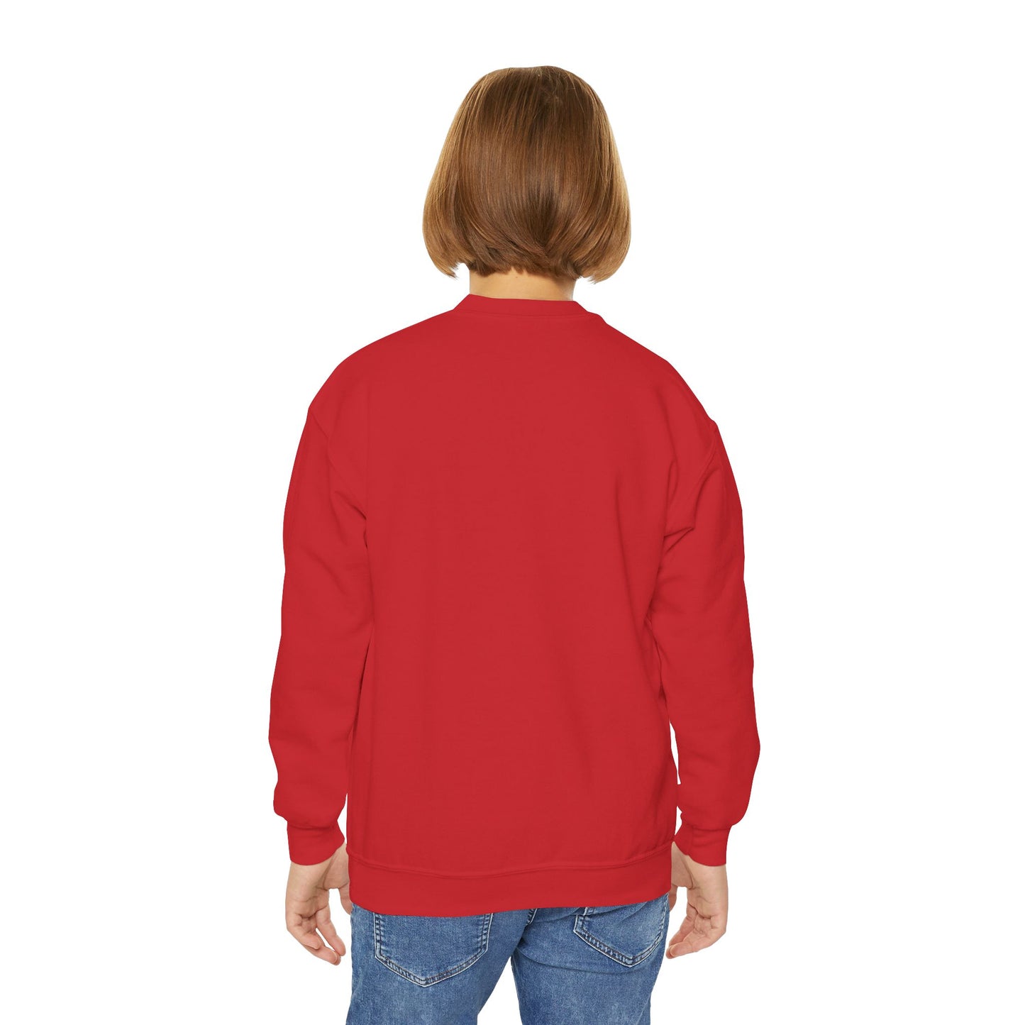 Youth Crewneck Sweatshirt (Santa/Reindeer)