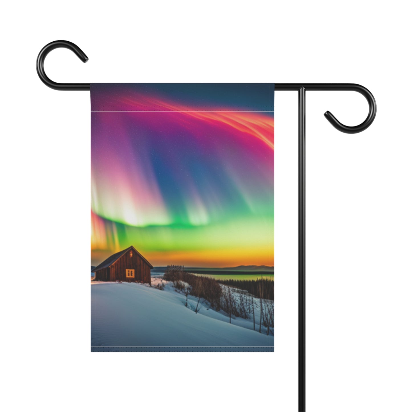 Garden & House Banner (Northern Lights)