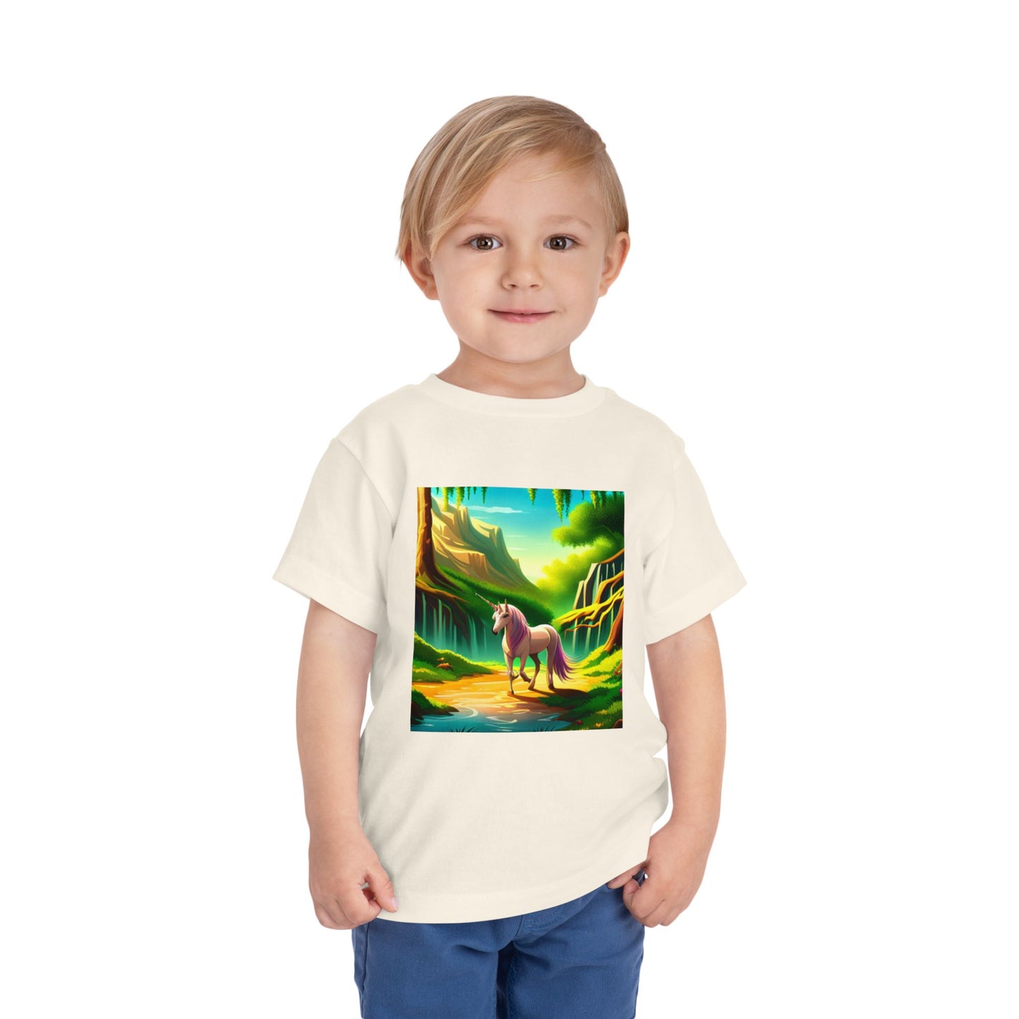 Toddler Short Sleeve Tee (Unicorn)