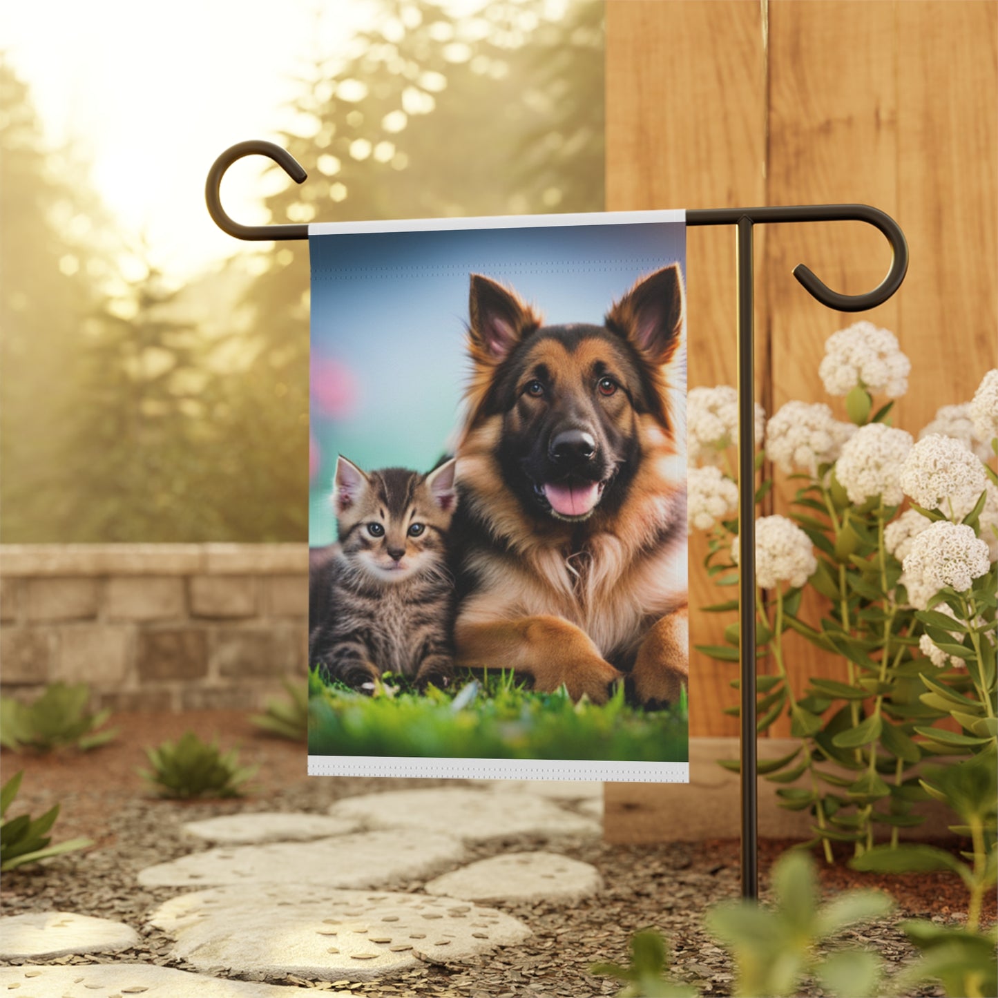 Garden & House Banner (German Shephard)