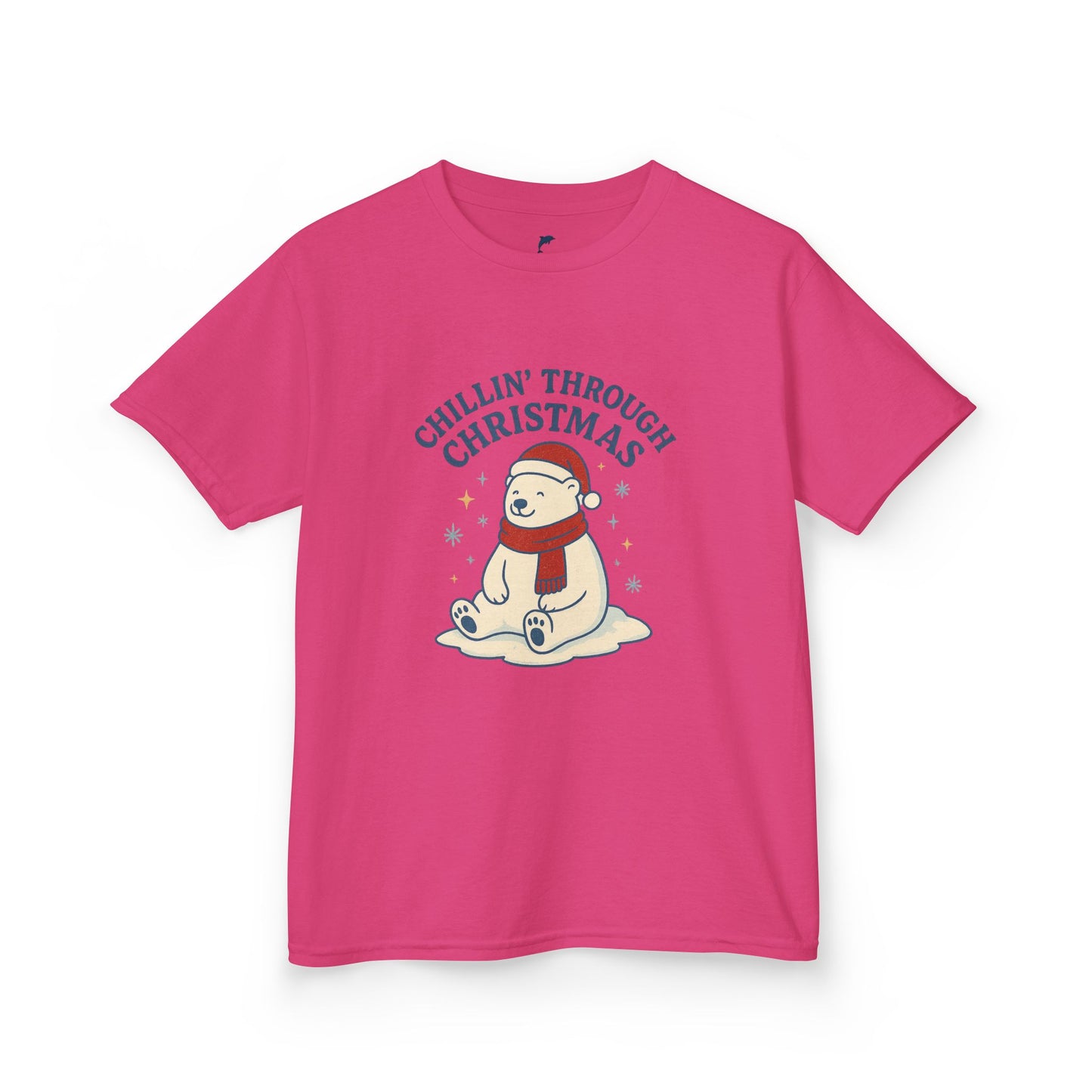 Chillin’ Through Christmas Polar Bear Kids Tee