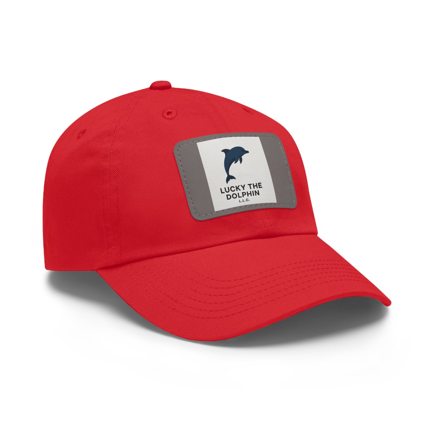Lucky the Dolphin LLC Signature Logo Hat – Classic Comfort, Bold Style